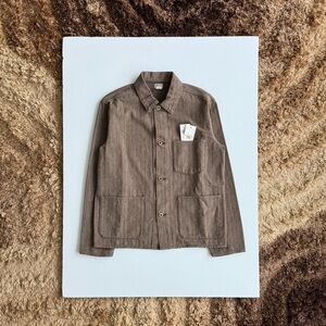 Ralph Lauren Double RL Brown Cotton Work Jacket